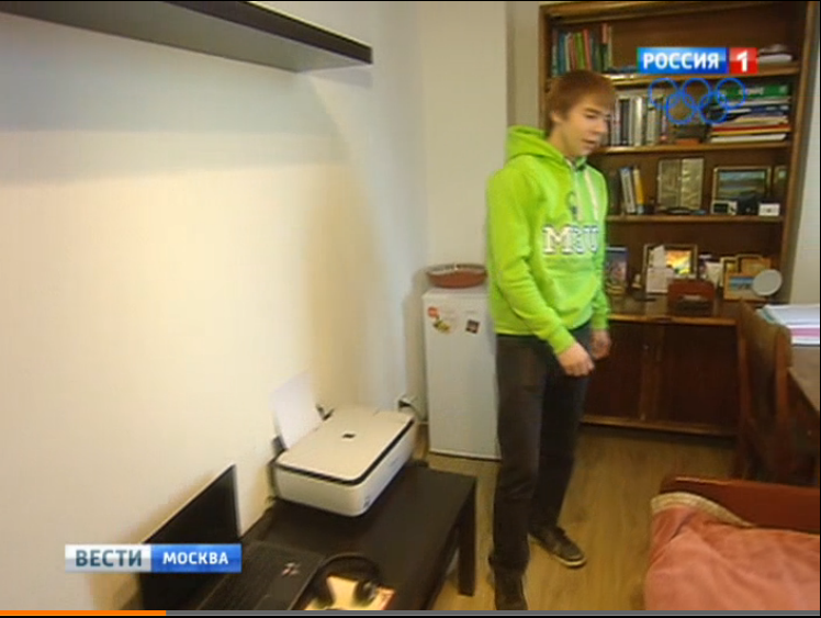 Кадр из репортажа